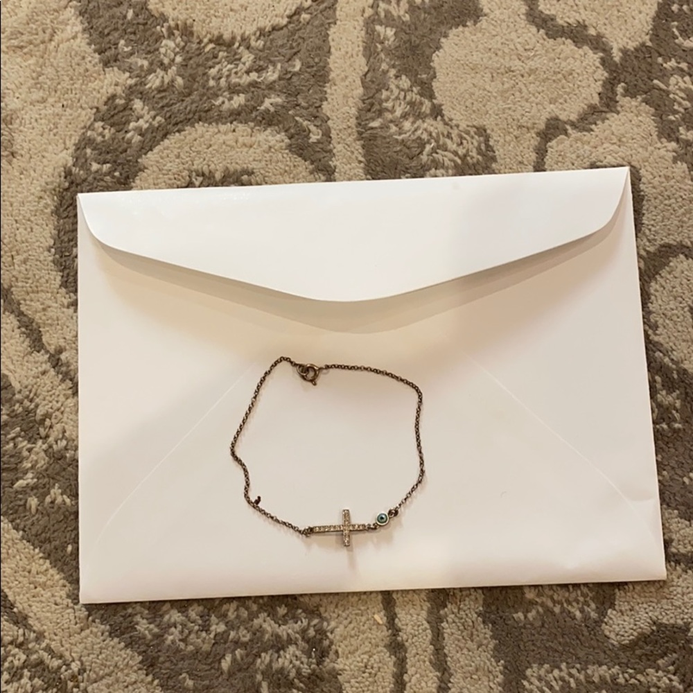 Evil Eye Cross Bracelet